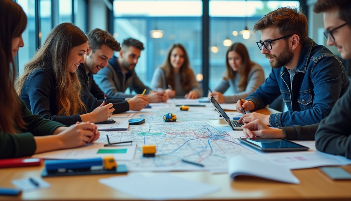 Illustration: Compétences et connaissances acquises en master de transport et logistique