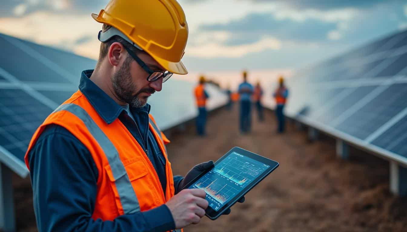 Illustration: Identifier et analyser les causes d’une anomalie de monitoring prolongée en production solaire