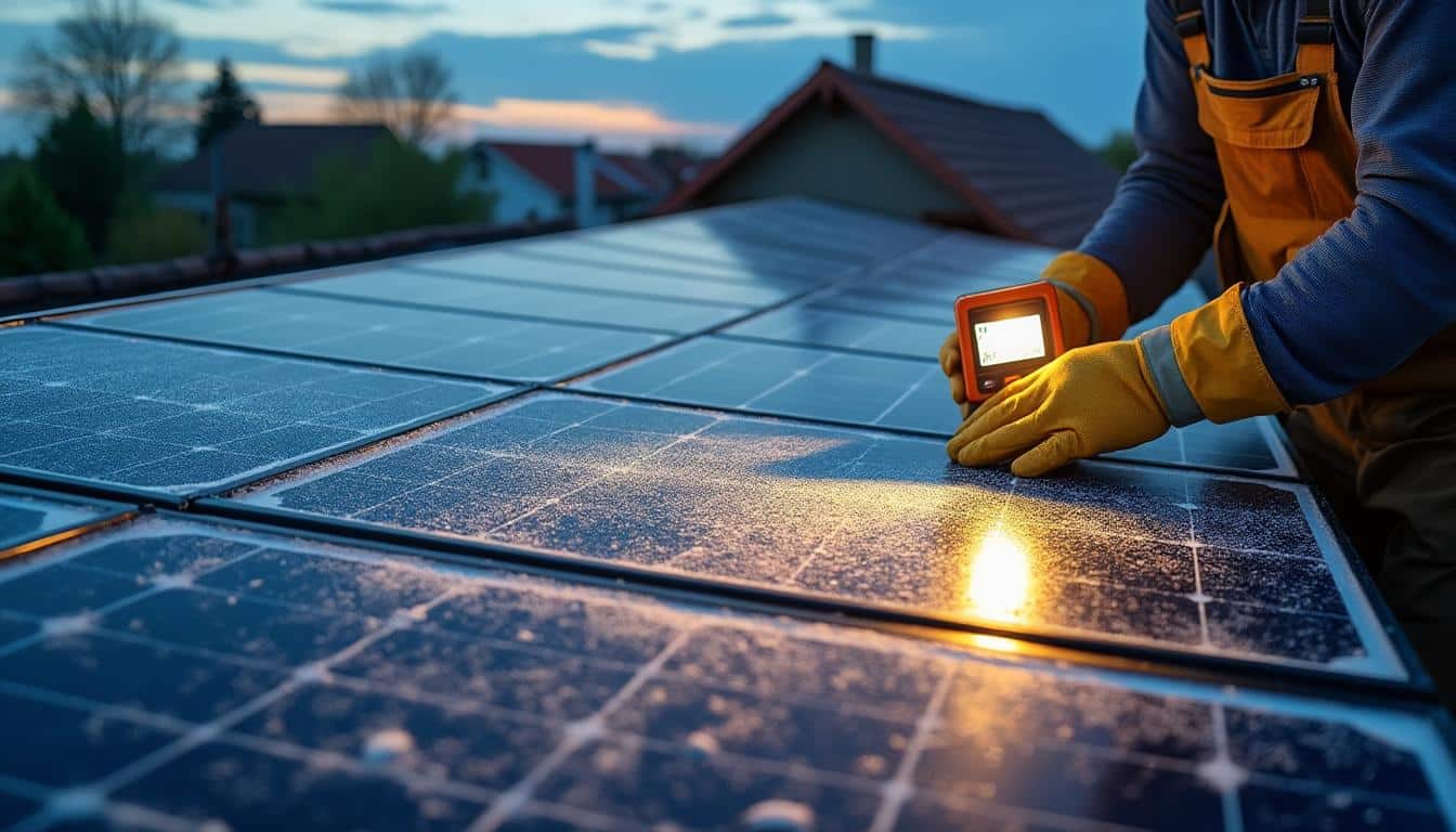 Illustration: Les impacts mesurables de la poussière sur la production solaire