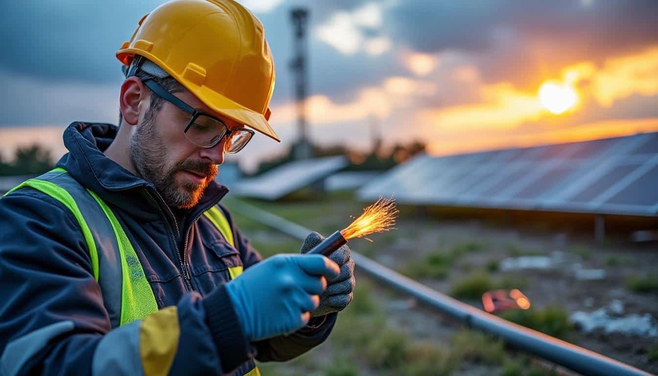 Illustration: Identifier les défauts d’isolation de câble dans la production solaire : types, causes et conséquences