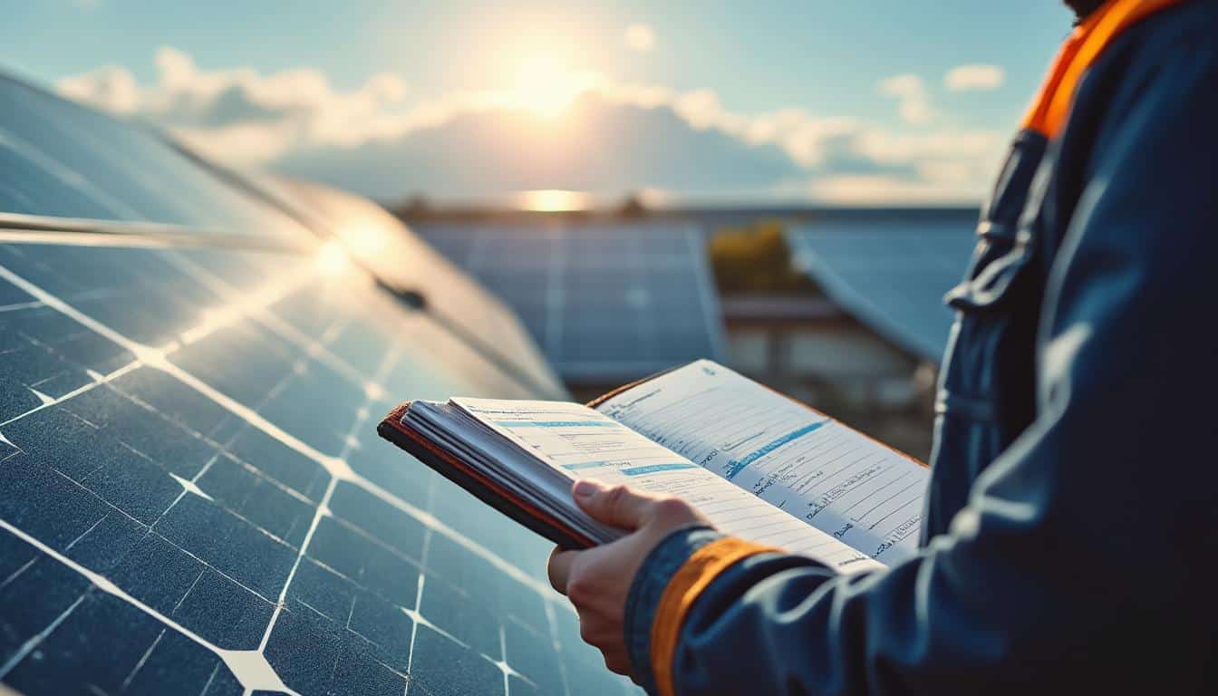 Calendrier de maintenance préventive pour la production solaire : guide complet