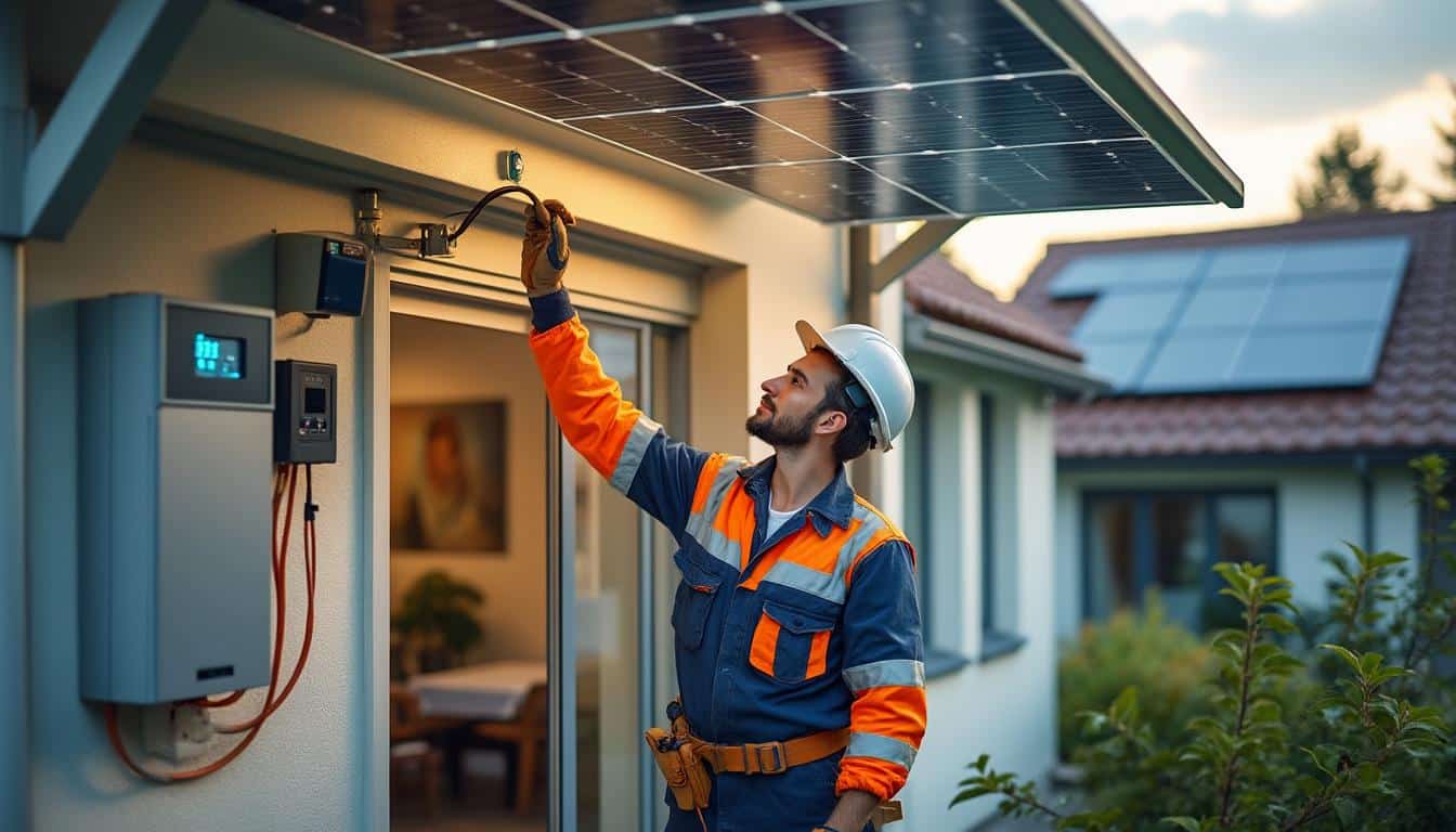 Illustration: Comprendre la production solaire et le rôle clé de l’onduleur face aux coupures aléatoires