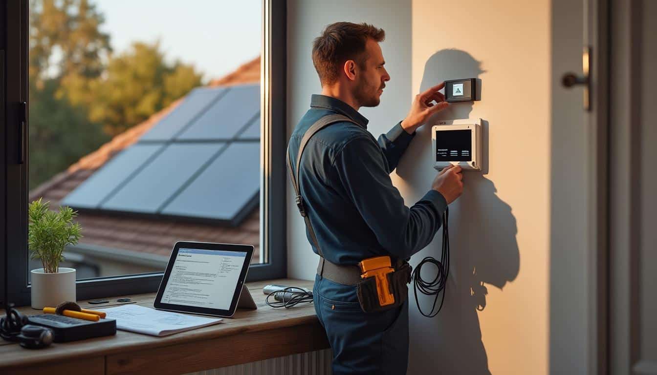 Illustration: Identifier les causes récurrentes de coupure aléatoire de la production solaire par l’onduleur