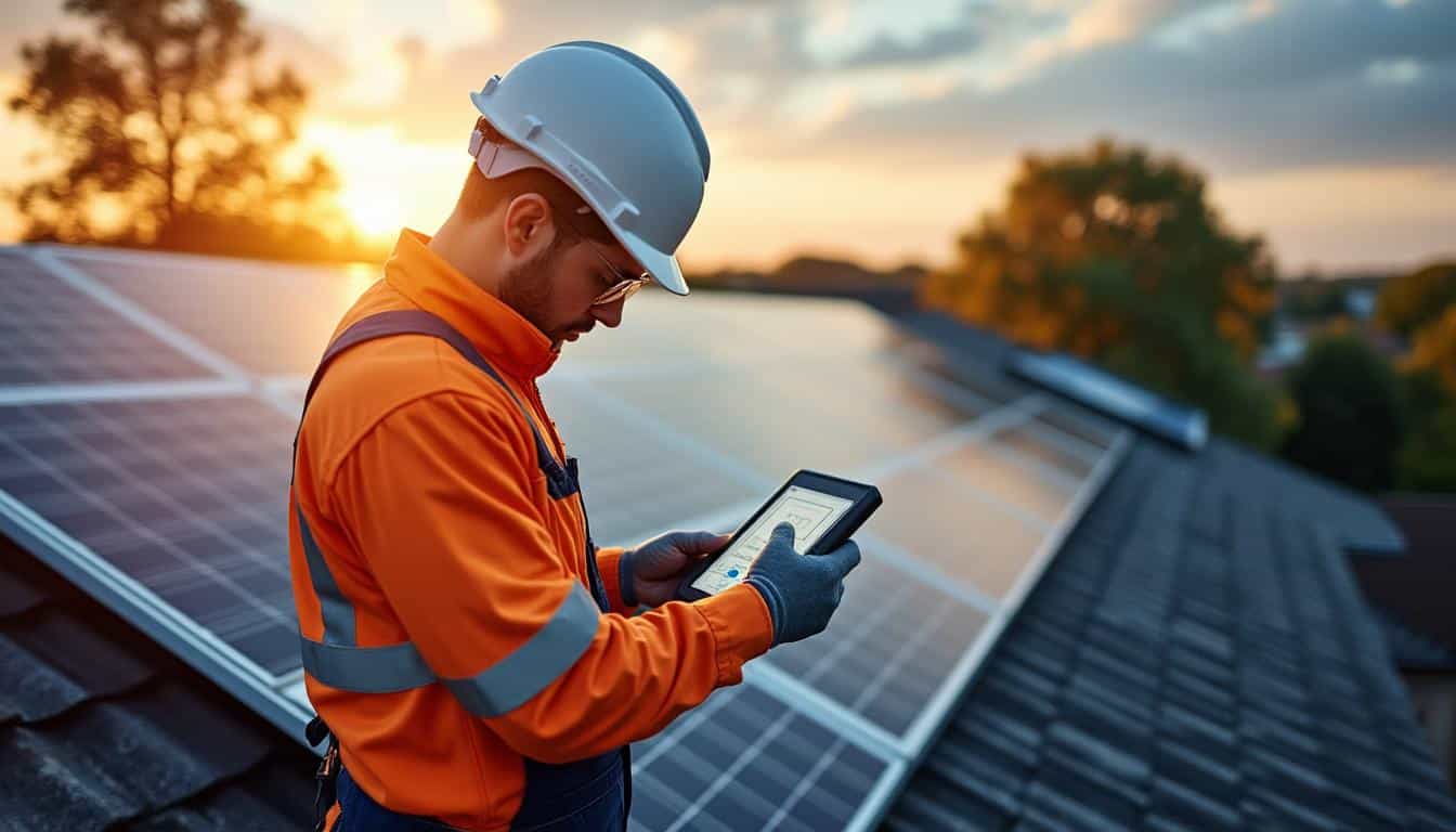 Illustration: Comprendre la production solaire et la variation de la tension le matin