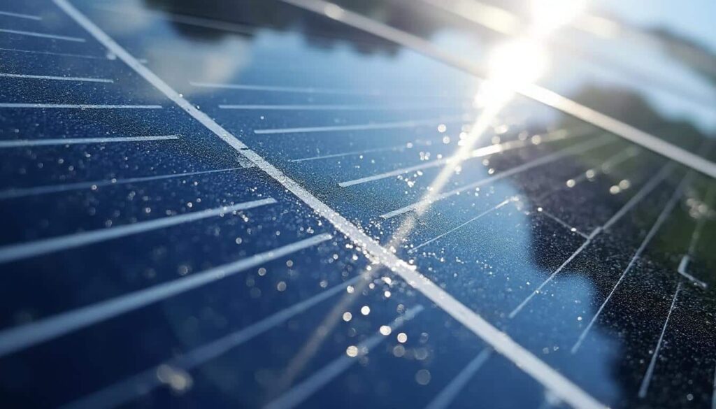 Production solaire : vieillissement des modules à base de polymère