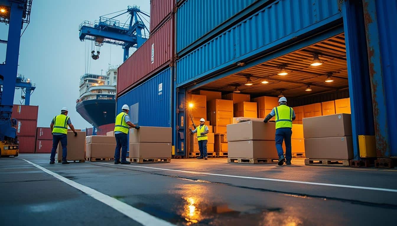 Illustration: Comprendre ce qu’est le depotage du conteneur : définition et distinctions essentielles