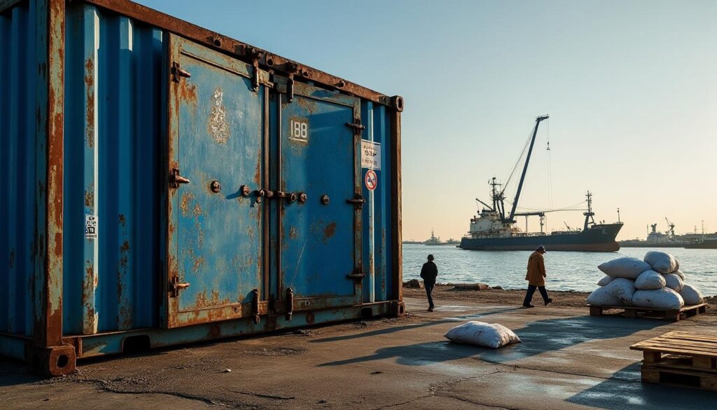 Dimension du conteneur 40 pieds : taille, poids et usages clés