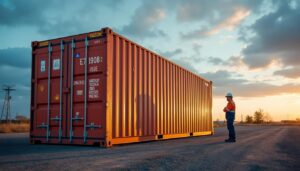 Hauteur du container 40 pieds : guide complet pour bien choisir