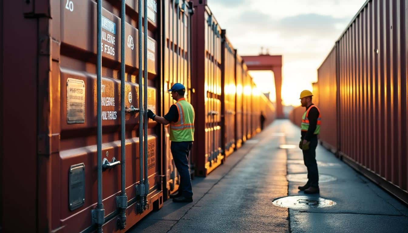 Illustration: Les dimensions standards des conteneurs maritimes : comprendre les formats et volumes