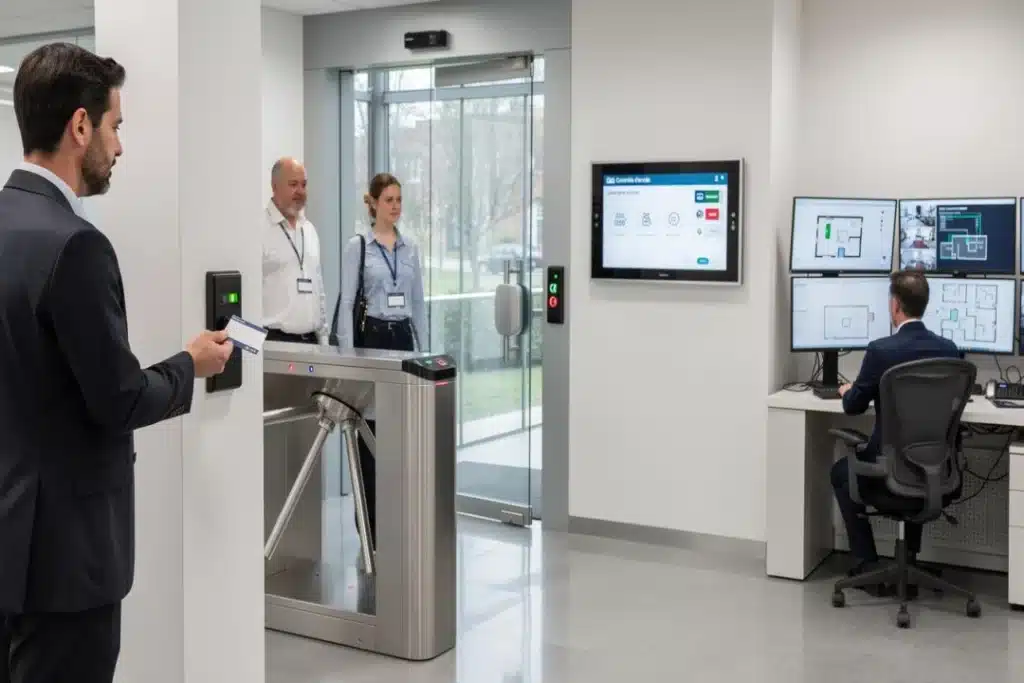 Comment fonctionne un système de contrôle d'accès pour les professionnels ?