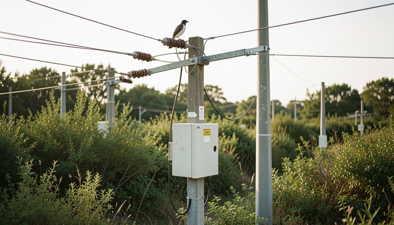 Image mise en avant pour Poste électrique : prévenir tout contact animalier à risque